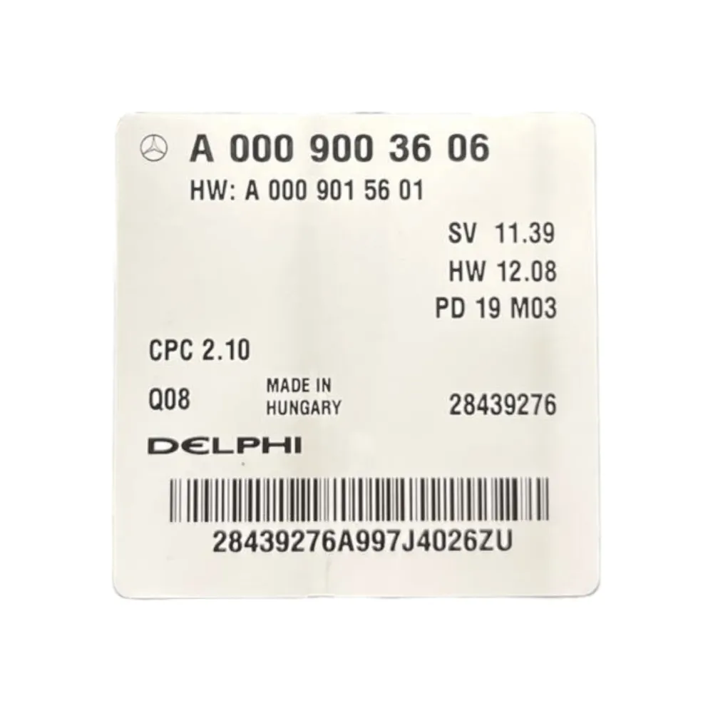 Mercedes Benz CLA Unidade de controle de transmissão automática (X117) COD.A0009003606 2.2 DIESEL (2013> 2019)