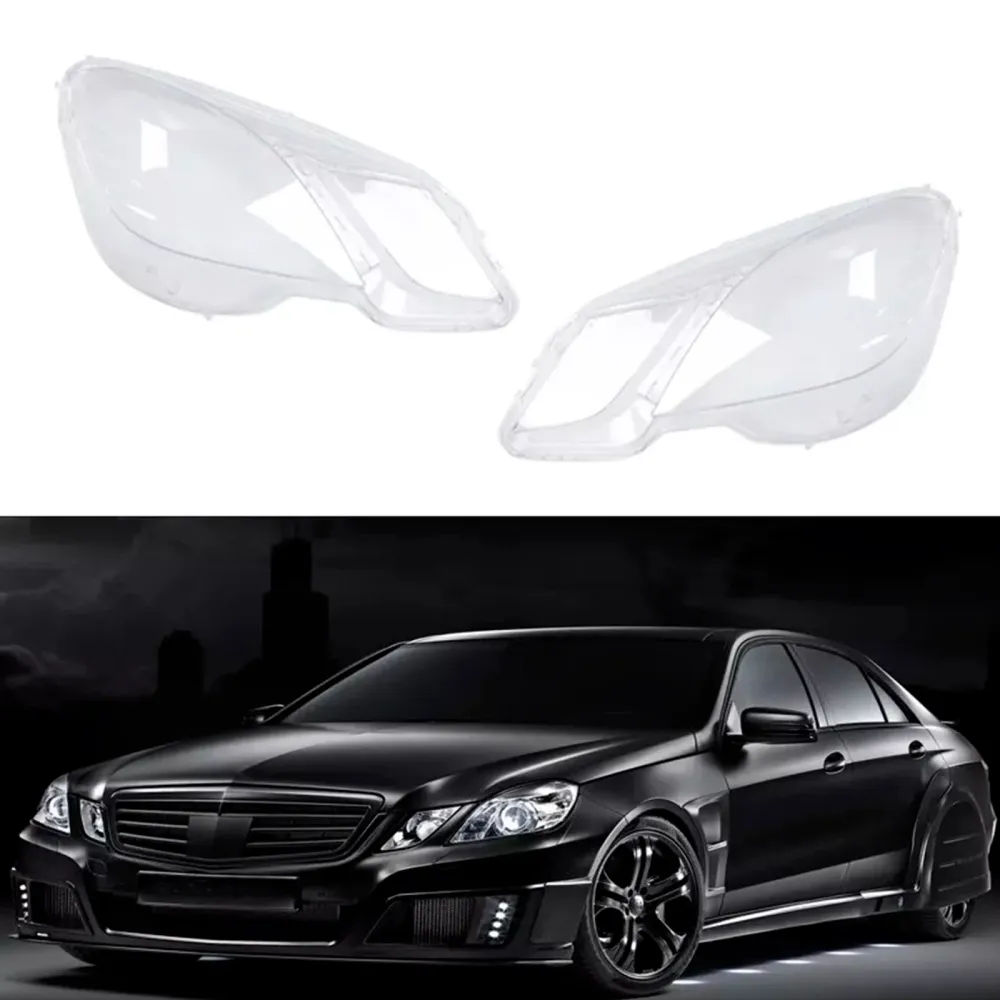 Mercedes Benz Classe E 2009-2014 W212 2 peças de capa transparente para farol dianteiro A2128209661