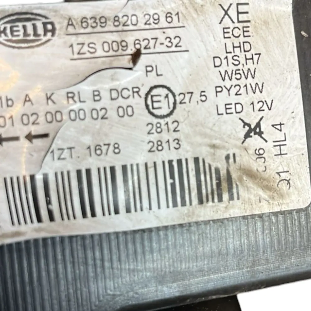 Mercedes Vito W (639) COD: A6398202961 (2003> 2014) Lighthouse.