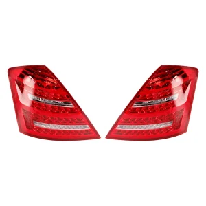 Mercedes-Benz 2007-2013 W221 Lâmpada de luz traseira LED esquerda+direita Classe S 2218201364 464