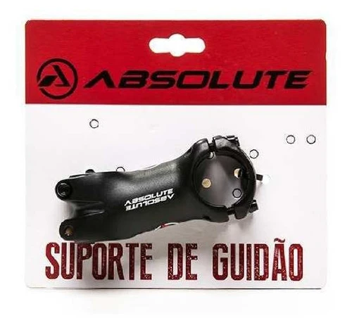 Mesa Suporte Guidão Para Bike 31,8mm 10° Absolute Wild 75mm