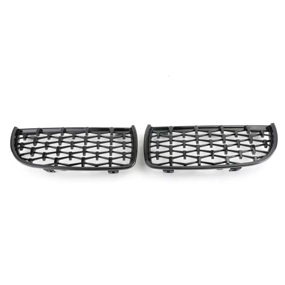 Meteor Black Kidney Grill Mesh Grille Fit BMW E90 3 Série Sedan 2005-2008 51712151895 51712151896 51712151897 51712151898...