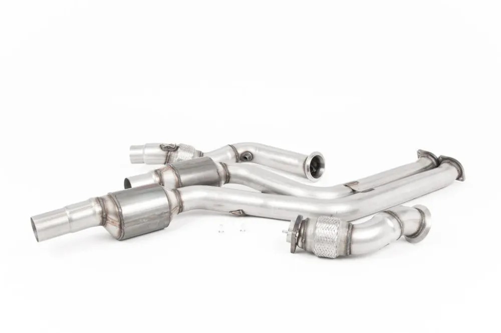 Milltek Sport Downpipes de Grande Diâmetro com Catalisadores Desportivos de Alto Fluxo BMW Série 2 (F87) M2 Competition