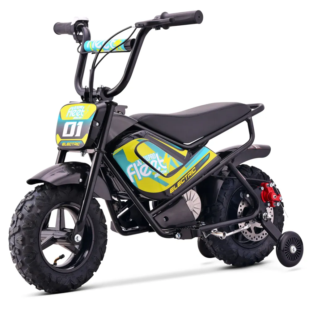 Mini Moto elétrica FLT-E 250W-24V 110/50-6.50 Máx 20 km/h AllPro Azul
