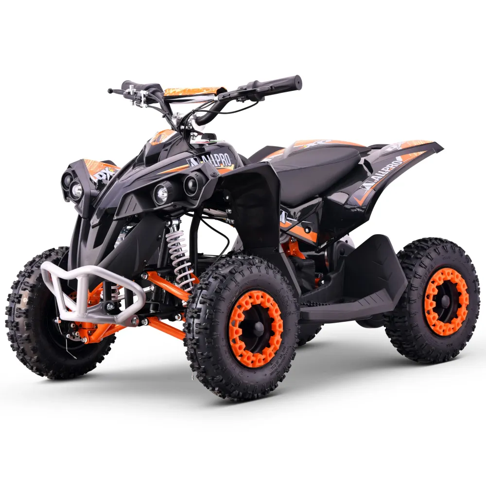 Mini Quad elétrico QX-E 1.000W-36V-12Ah 4.10-6 Máx 30 Km/h AllPro Laranja