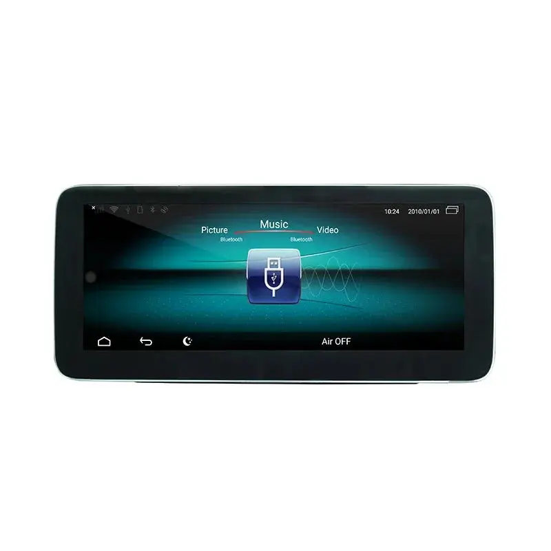 Monitor 10.25” Android 13 para Mercedes NTG5.5 CarPlay & Android Auto | Compatível com Classe C W205