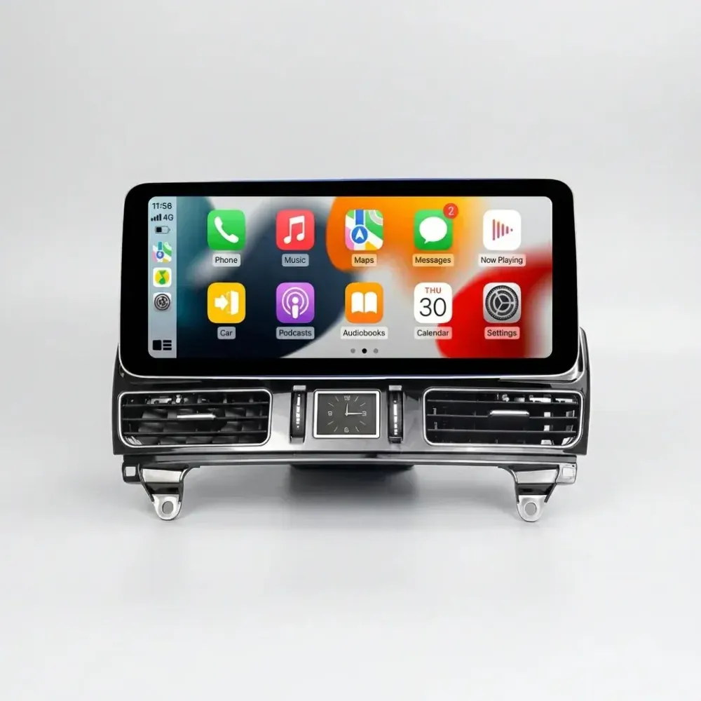 Monitor 12.3" CarPlay & Android Auto para Mercedes NTG4.5 ML/GL