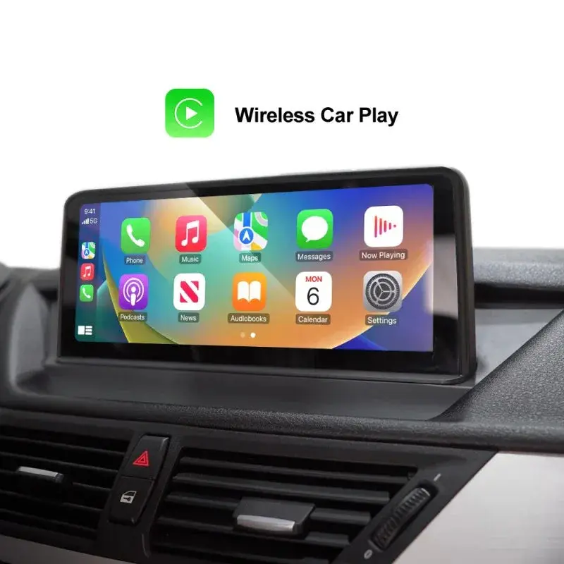 Monitor Android 10.25" BMW X1 E84 CIC CarPlay Android Auto