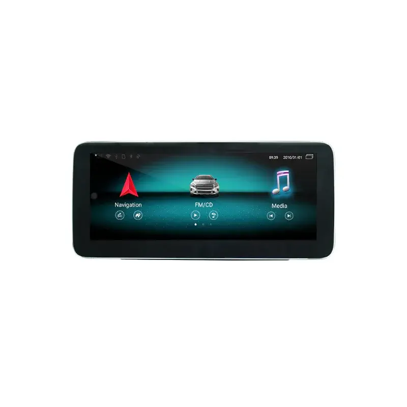 Monitor CarPlay/Android Auto 10.25" para Mercedes NTG5 – Classe C, GLC, V, X