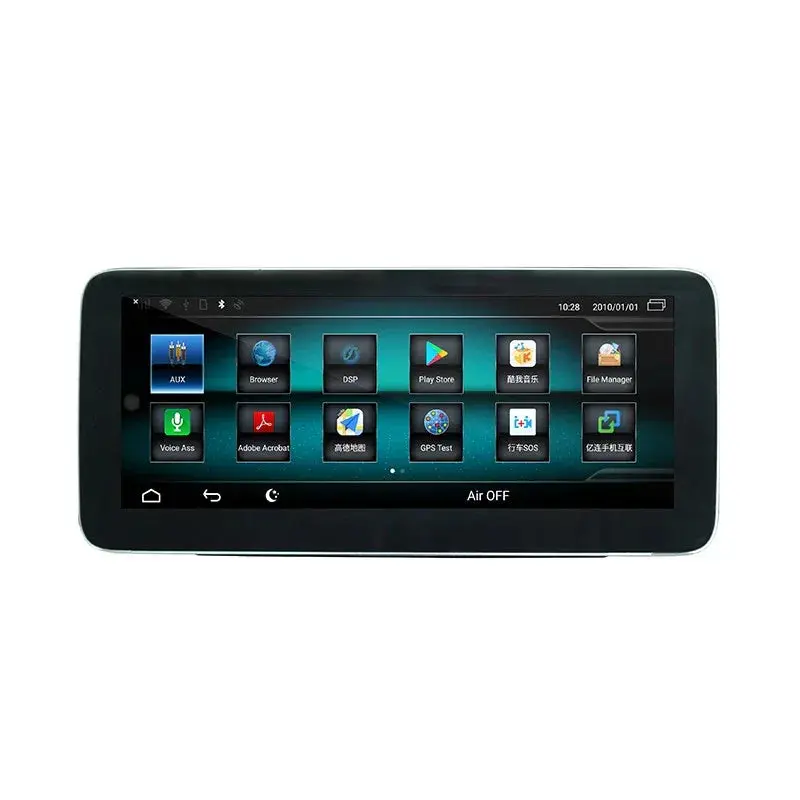 Monitor CarPlay/Android Auto 10.25" para Mercedes NTG5 – Classe C, GLC, V, X