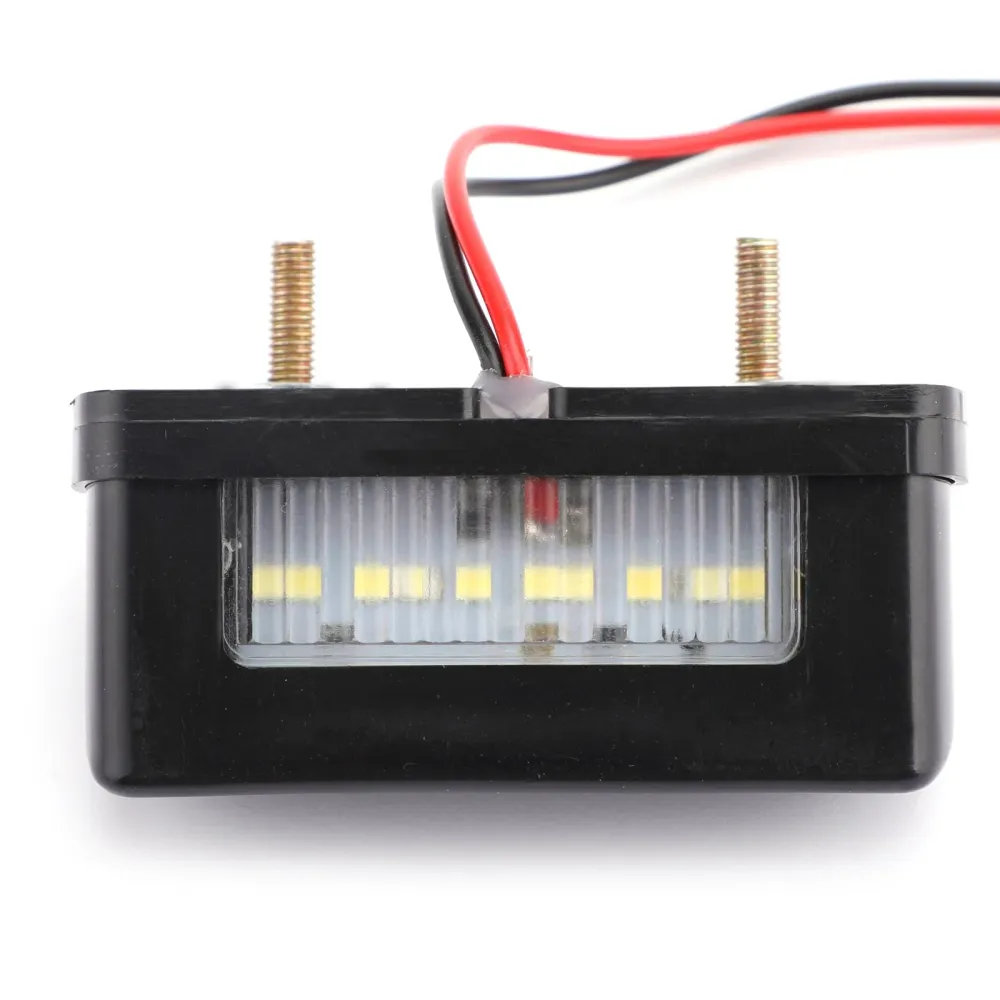 Motocicleta Placa traseira da placa traseira LED Placa de freio Light Mini Taxeira genérica