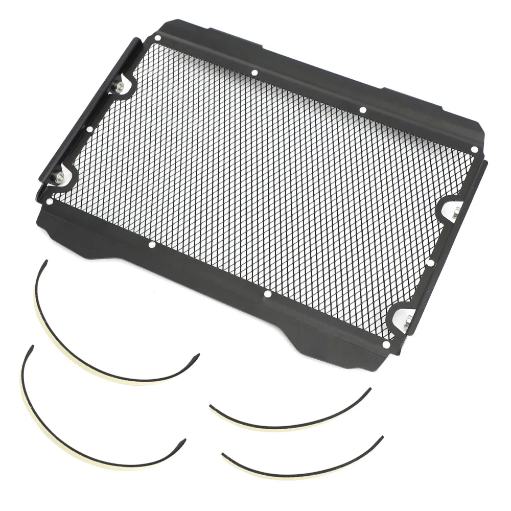 Motocicleta Radiator Guard Protetor Radiator Tampa para Yamaha MT-07 21-22 Silver Generic