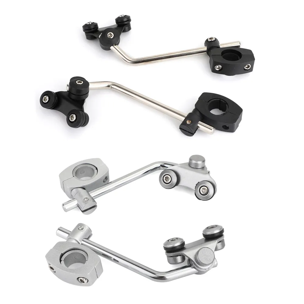 Motocicleta Universal 7/8 '' 22mm Modificador padrão Suporte de pára -brisa genérico Mount Clamp Genérico
