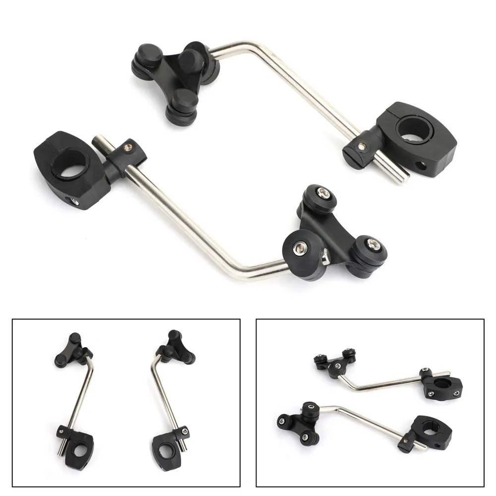 Motocicleta Universal 7/8 '' 22mm Modificador padrão Suporte de pára -brisa genérico Mount Clamp Genérico