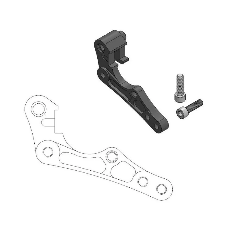 MOTO-MASTER Adaptador Disco Travão Dianteiro 270 MM KTM/HUSABERG/HUSQVARNA