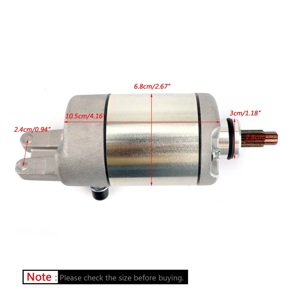 Motor de partida elétrica para Honda TRX 400FW FourTrax Foreman 400 500 1995-2003 genérico