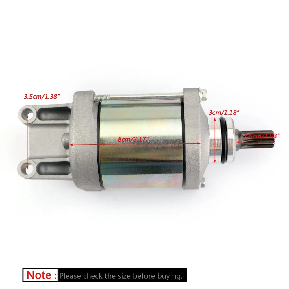 Motor de partida elétrica para Suzuki GSX-R 600 GSX-R750 2011-2017 2012 2015 genérico
