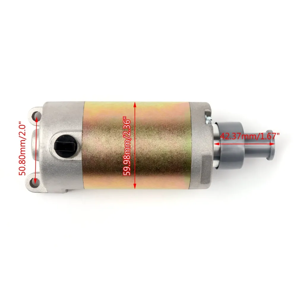 Motor de partida para Yamaha YFM25R Raptor 250 2008-2013 Edição Especial 2 2008-2009 genérico