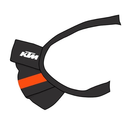 Máscara KTM