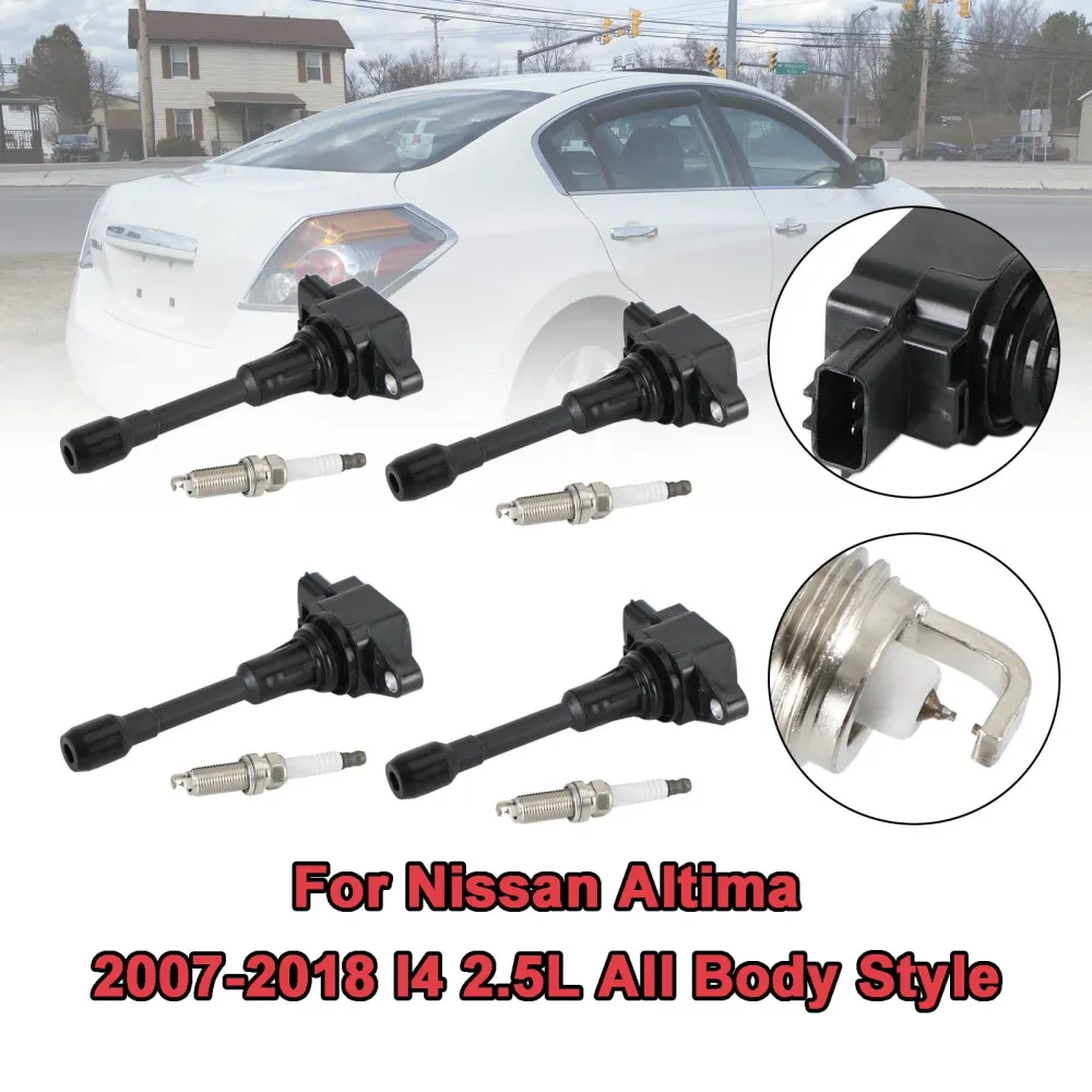 Nissan Rogue 2008-2019 (Rogue Select 2014-2015) L4 2.5L 4PCS IGNIÇÃO PACOLAS UF549