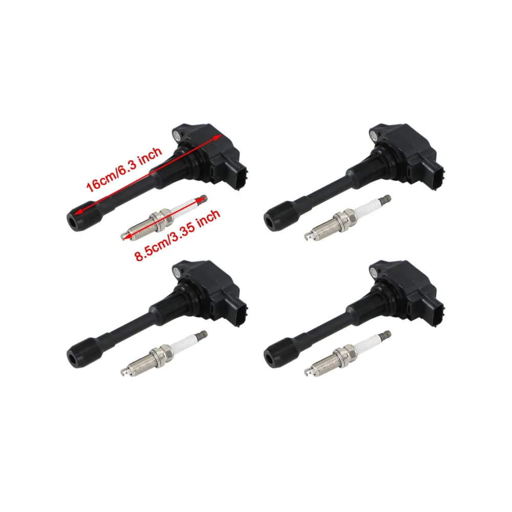 Nissan Sentra 2013-2019 L4 1.8L (2009-2012 L4 2.0L) Pacote de bobinas de ignição UF549 4pcs