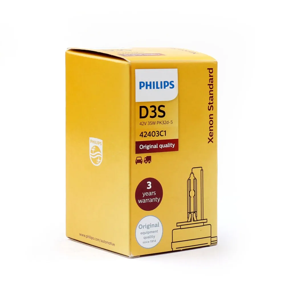 Novo genuíno Philips OEM D3S XENSTART HID Xenon Beardlight Bulb 42403C1 4200K genérico