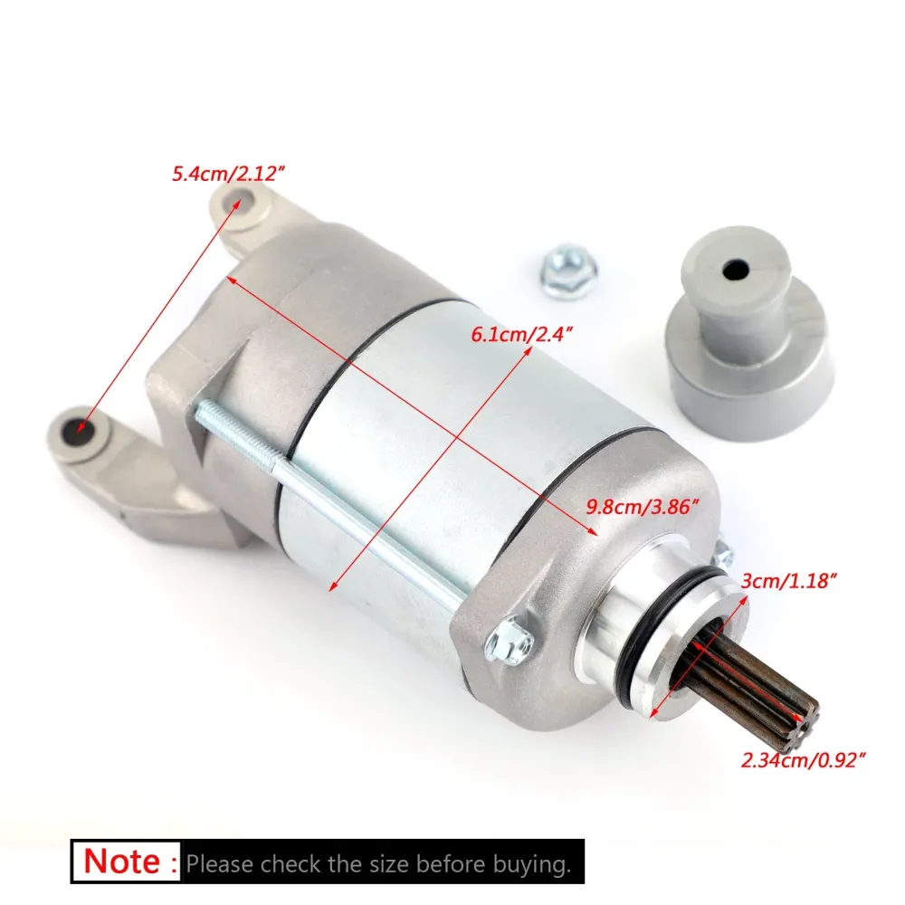 Novo iniciador para Honda CBR250R 11-13 CBR300R CB300F CRF250L CRF250 Rally 13-18 genérico