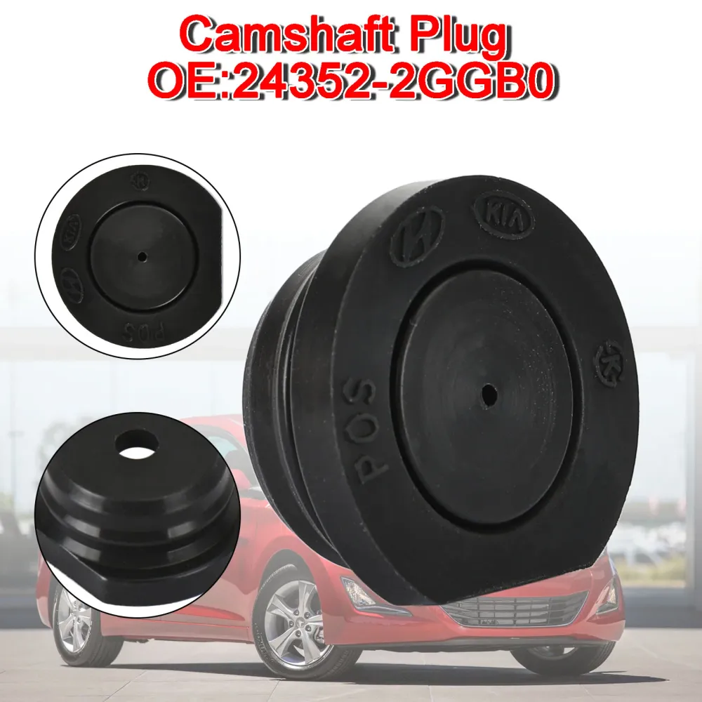 Novo plugue da árvore de cames se encaixa para Kia para Hyundai 24352-2GGB0 24352-2GGA0 Black