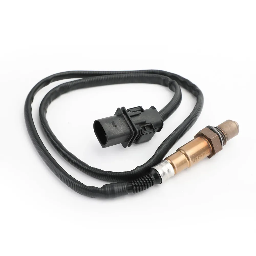 Novos 5 fios de banda larga 17025 LSU 4.9 Sensor de oxigênio O2 Compatível com 0258017025