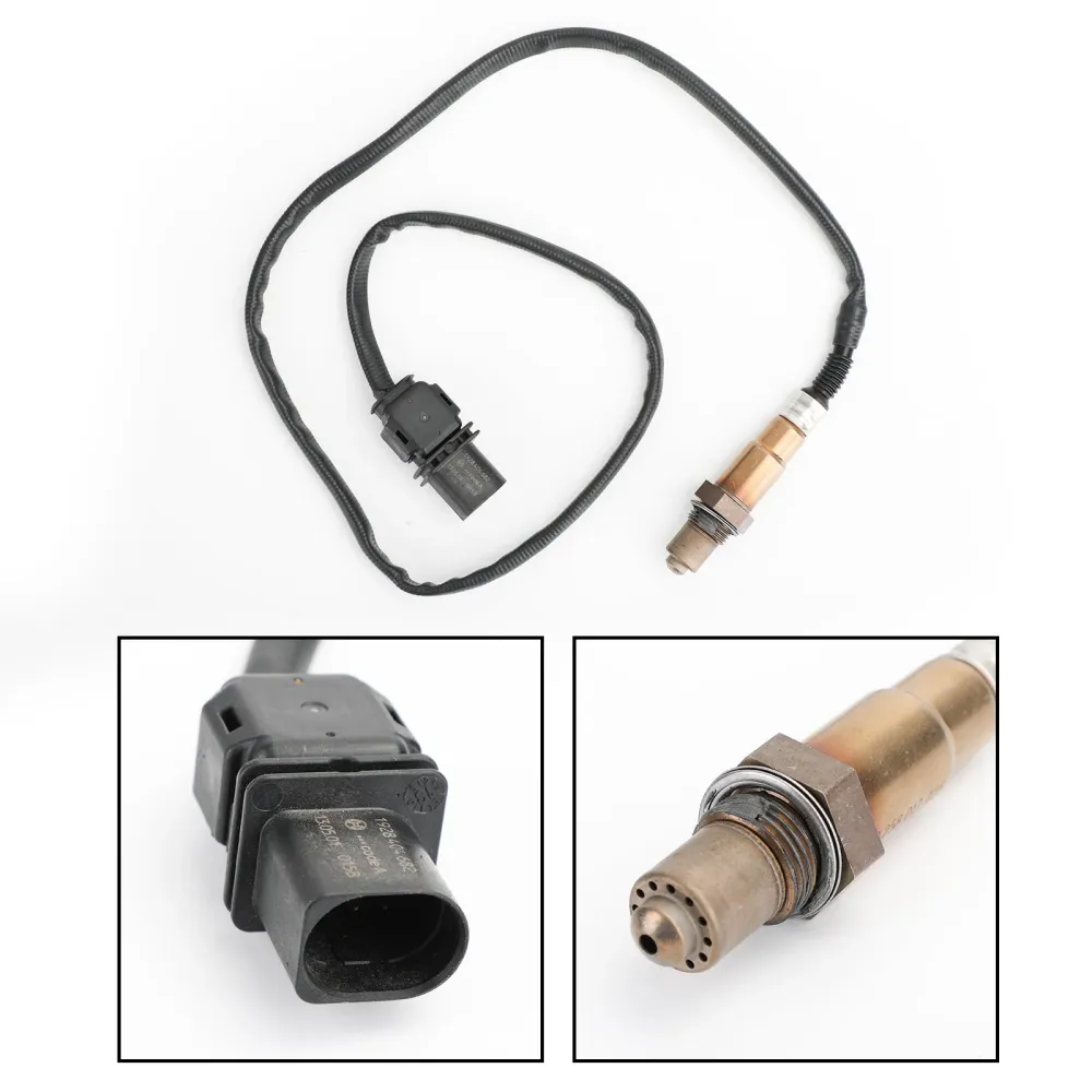 Novos 5 fios de banda larga 17025 LSU 4.9 Sensor de oxigênio O2 Compatível com 0258017025
