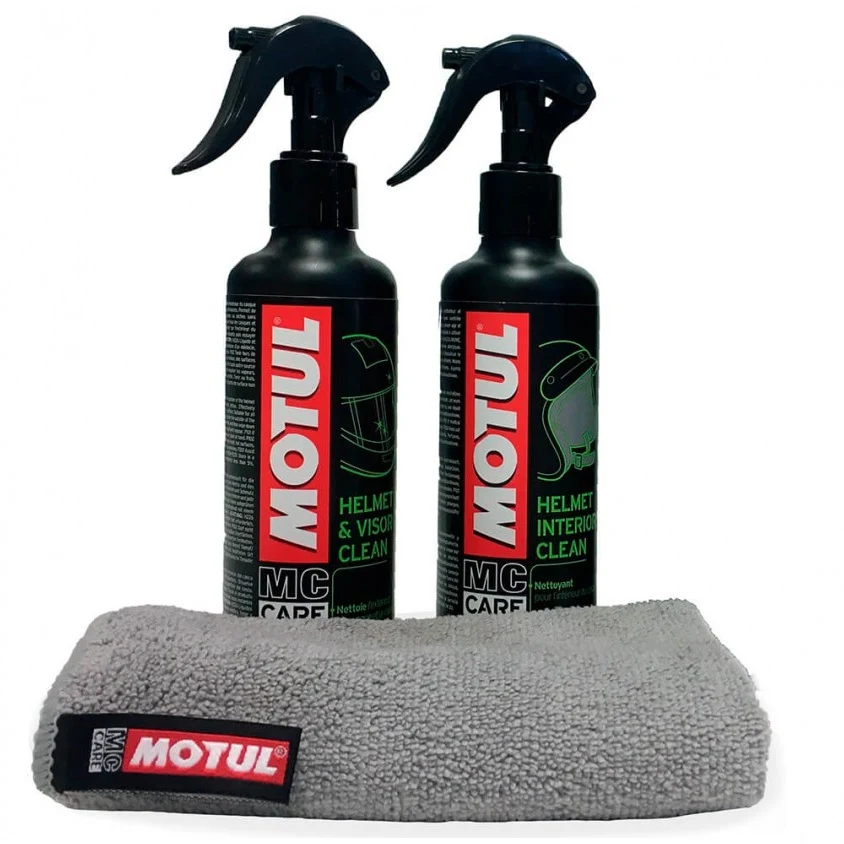 Pack Limpa Capacete MOTUL MC CARE M1+M2