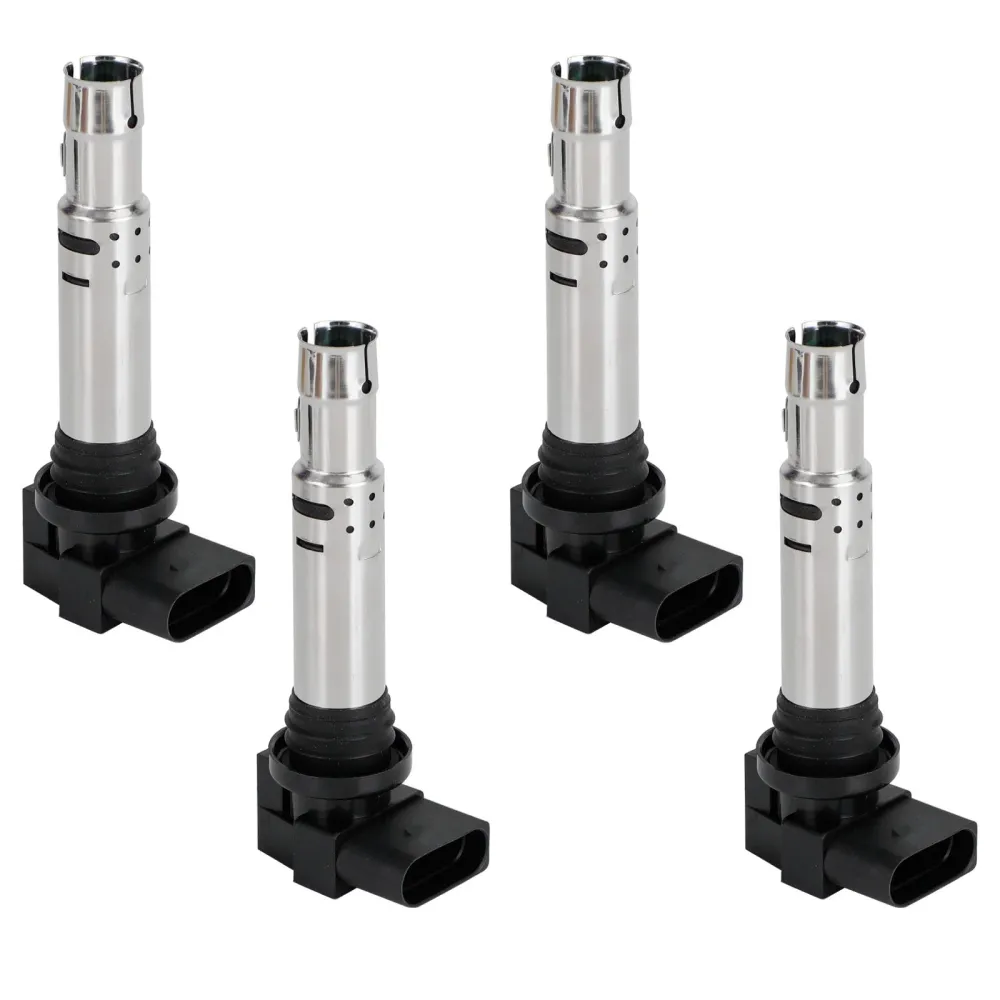 Pacotes de bobina 4x ajustado para VW Golf 1.4 TSI VW Polo Jetta 1.6 FSI Tiguan 036905715f
