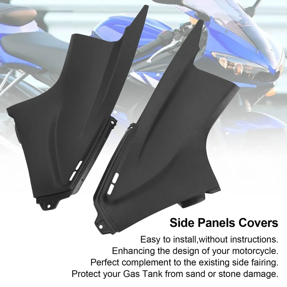 Painel de capa de acabamento lateral do tanque de gasolina capa de carenagem para yamaha yzf r6 2003-2005 genérico