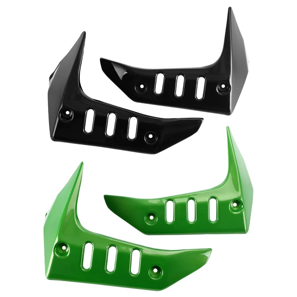 Painel de protetor de capa do radiador da motocicleta para Kawasaki Z750 2004-2007 Genérico