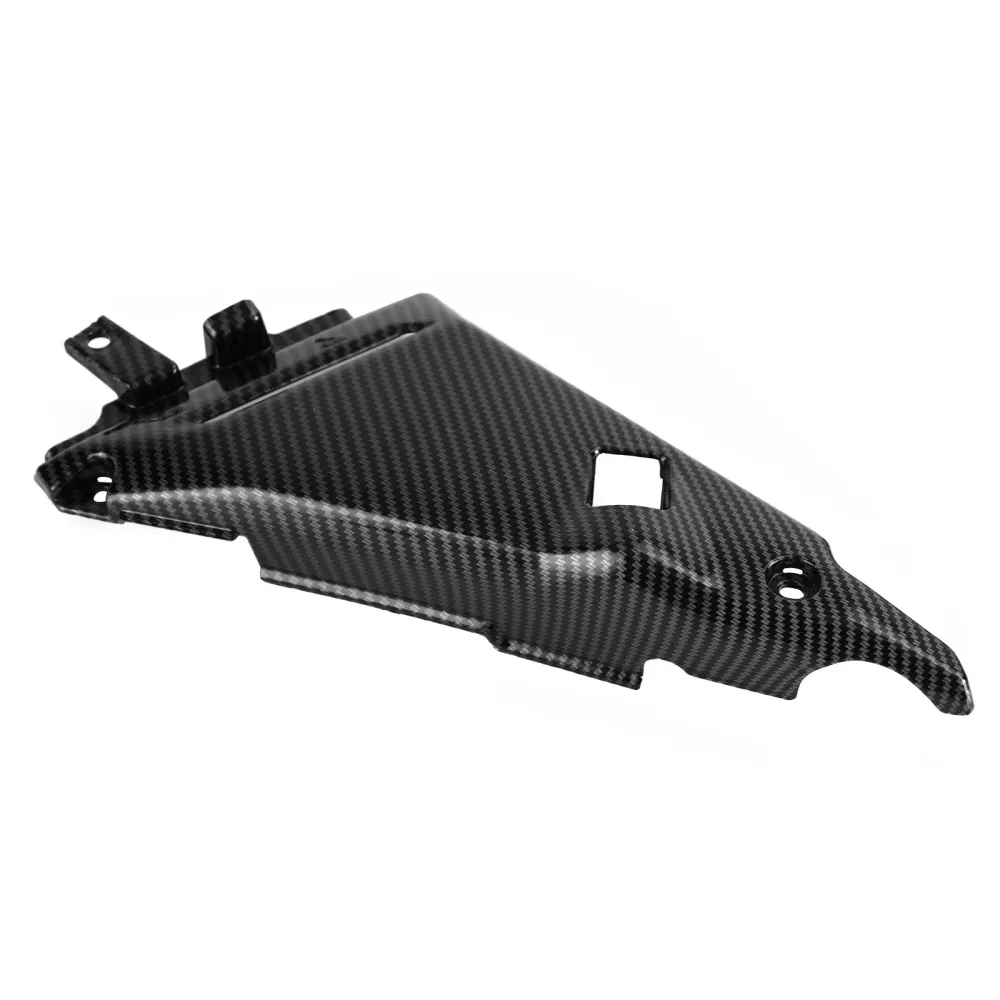 Painel de tampa lateral de carbono Capuz de carenagem para Kawasaki Z650 Ninja 650 2017-2020 genérico