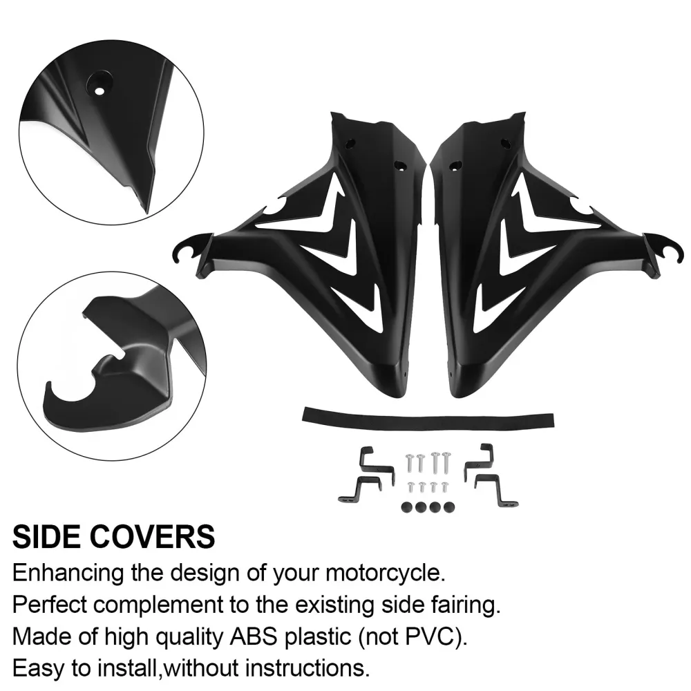 Painéis de tampa lateral Capuzes de atendimento para Honda CBR650R 2019 2020 2021 genérico