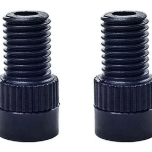 Par Adaptador Válvula Bicicleta Presta Para Schrader Nylon