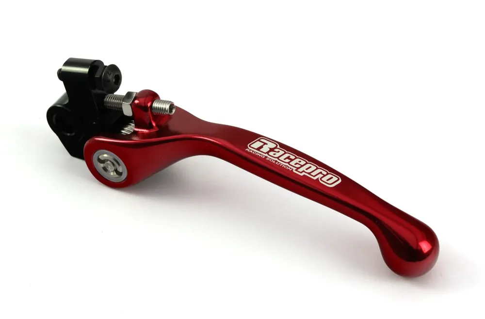 Par de Manetes Articuladas RACEPRO RL#3 GAS GAS EC 250/300 18-20, RIEJU MR 250/300 20-26 Vermelho
