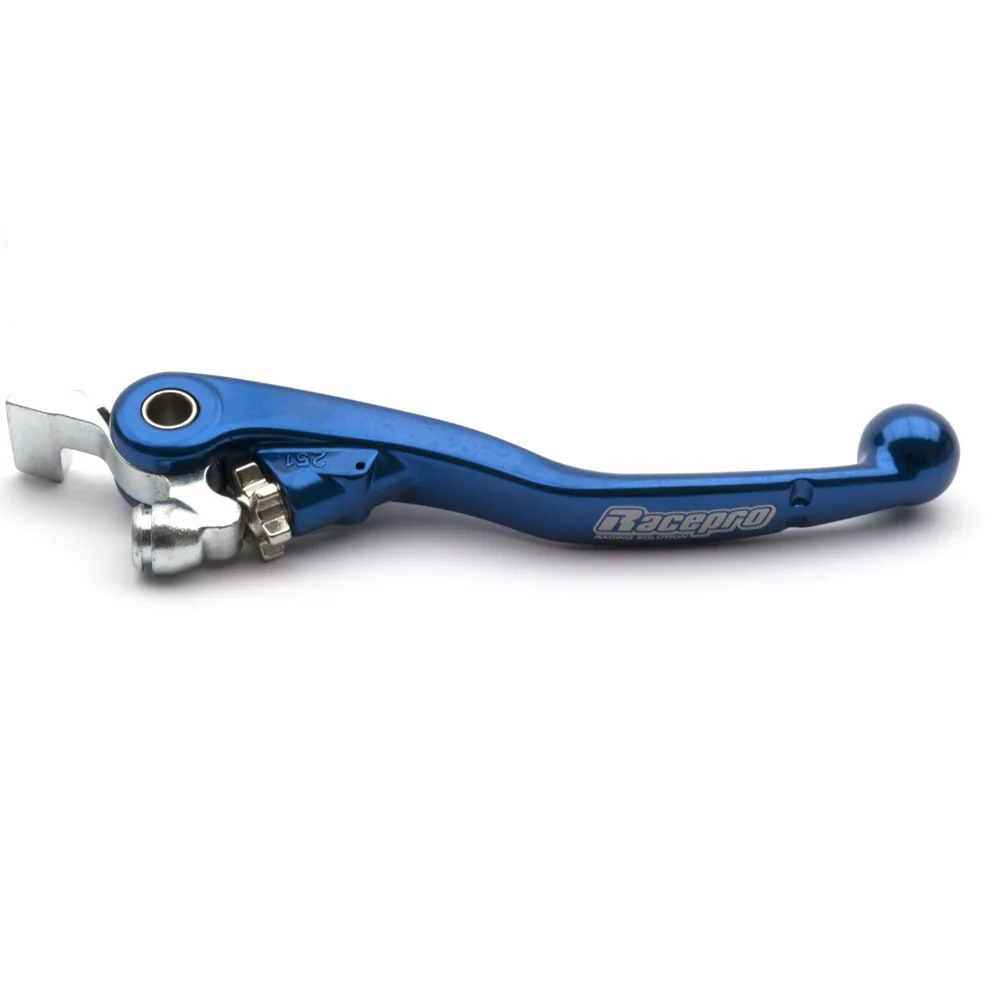 Par de Manetes Articuladas RACEPRO RL#3 HUSQVARNA TE 150/250/300 18-21, FE 250/350/450/501 18-21 Azul