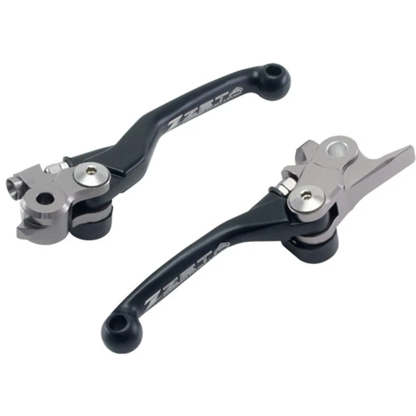 Par Manetes Articuladas ZETA HUSQVARNA FC 16-21, TC 14-21, FE 17, TE 125 14-16, TE 150/250/300 17 Preto (ver modelos)