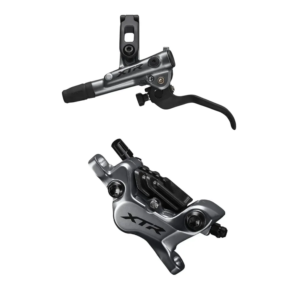 Par de pastilhas de travão de metal ventiladas SHIMANO XTR M9120 4 Piston J-KIT