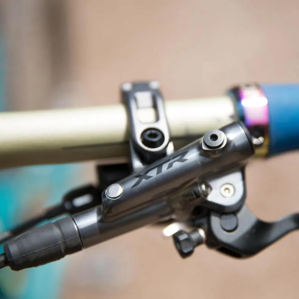 Par de pastilhas de travão de metal ventiladas SHIMANO XTR M9120 4 Piston J-KIT