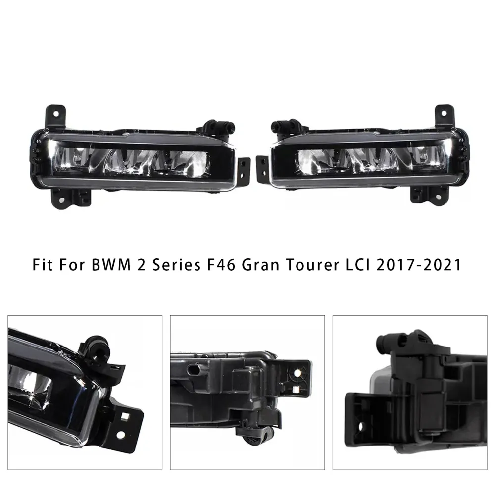 Par de pára -choques dianteiro LED LUZES PARA BMW G20 G21 X1 F48 LCI F45 F46 63178089526