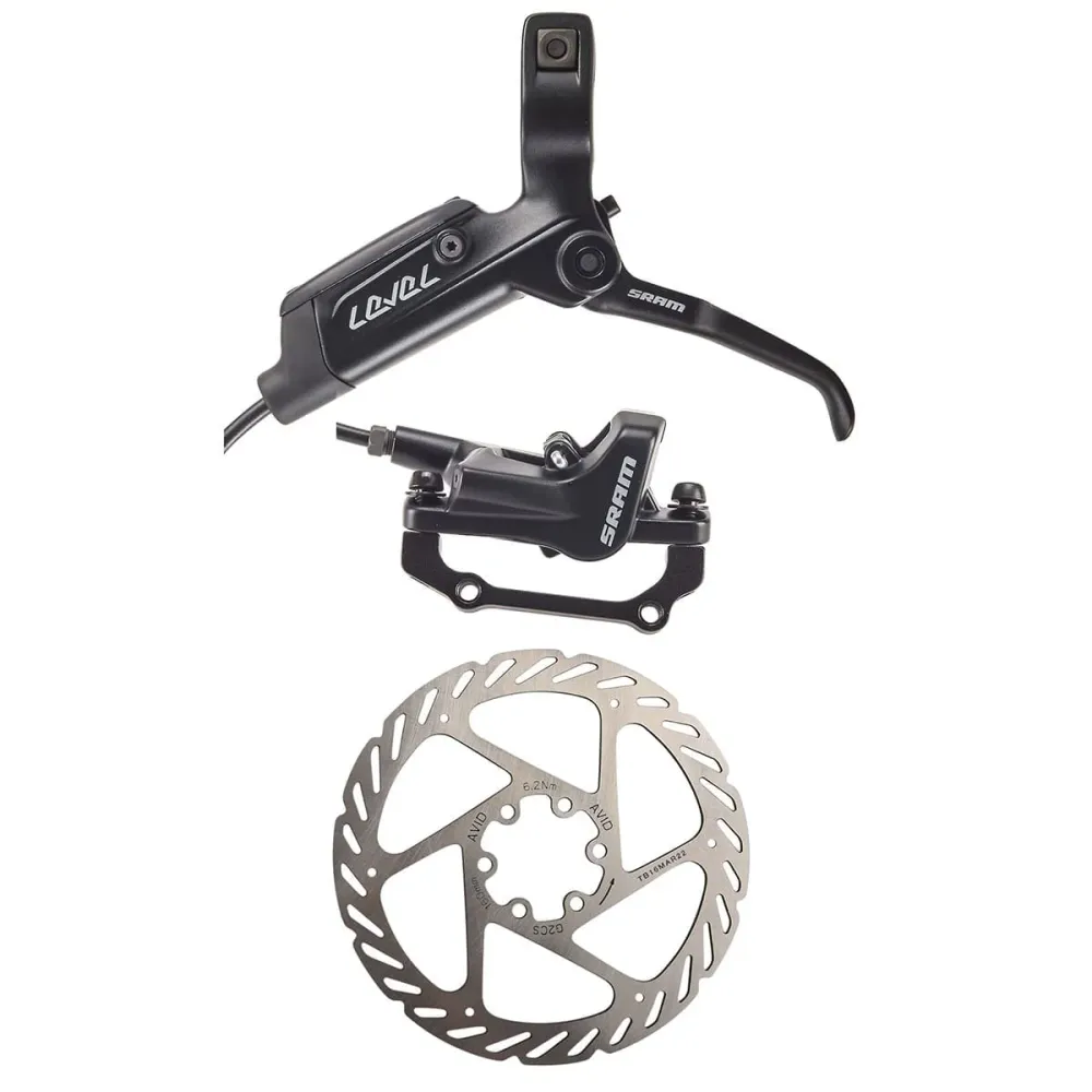 Par de travões de disco SRAM LEVEL Black