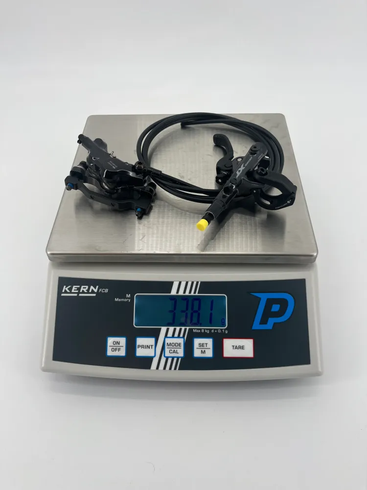 Par de travões SHIMANO XT M8120 4 Piston J-KIT Discless