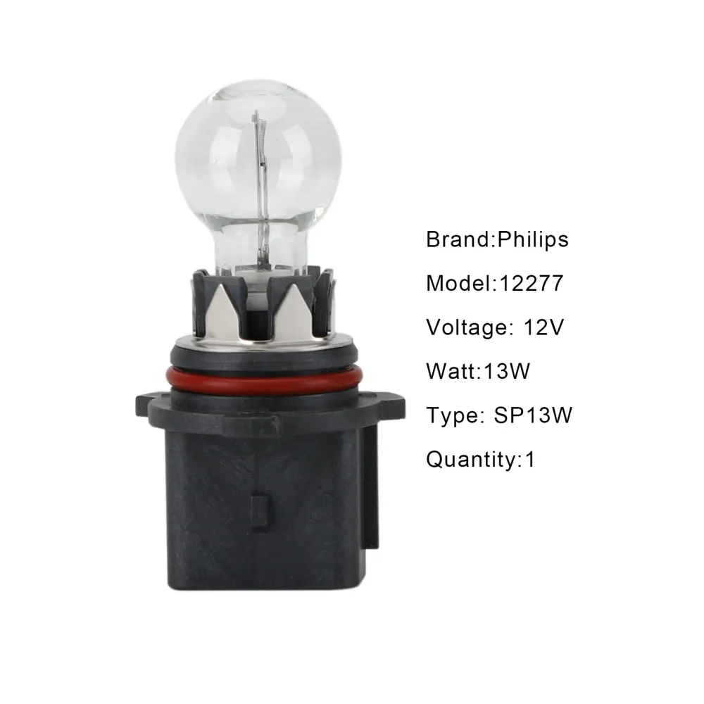 Para Philips 12277 Vision Halogen Daytime Running Bulb SP13W 12V13W Generic