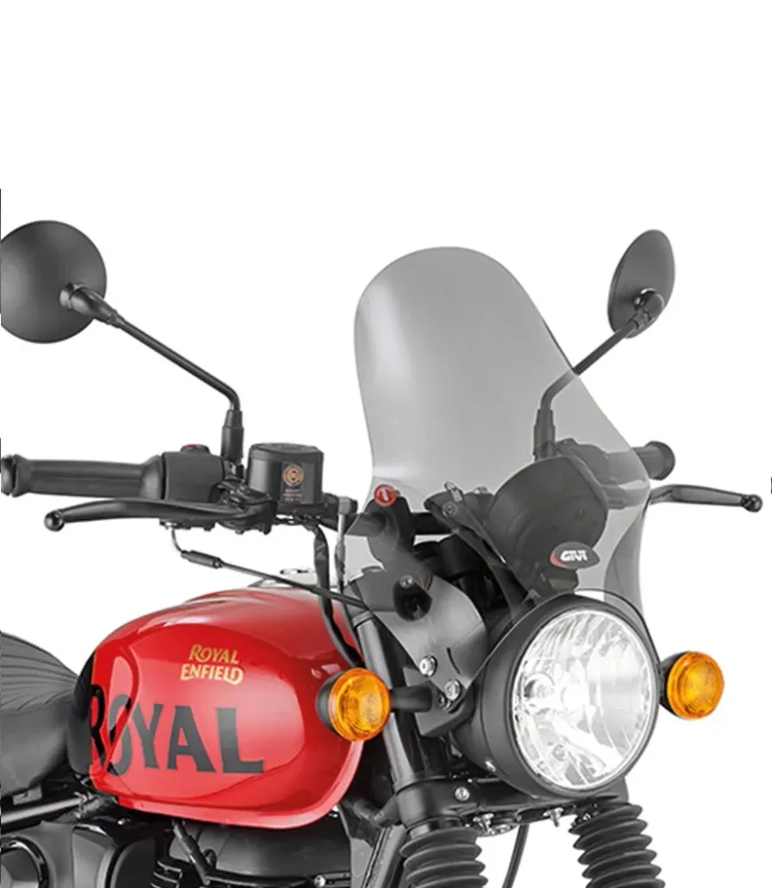 Para-brisa Alto para HNTR 350 com Suportes A210 - GIVI