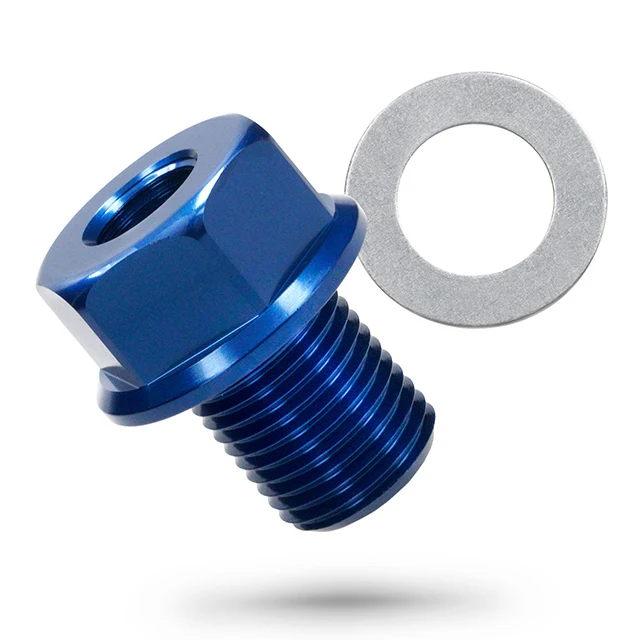 Parafuso adaptador sensor de temperatura 14x1,50x15L óleo e colaç Derbi de série VOCA