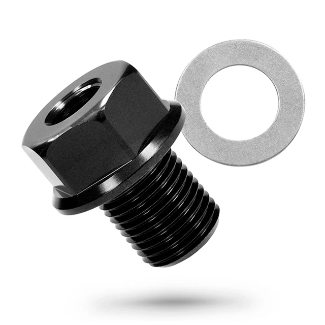 Parafuso adaptador sensor de temperatura 14x1,50x15L óleo e colaç Derbi de série VOCA