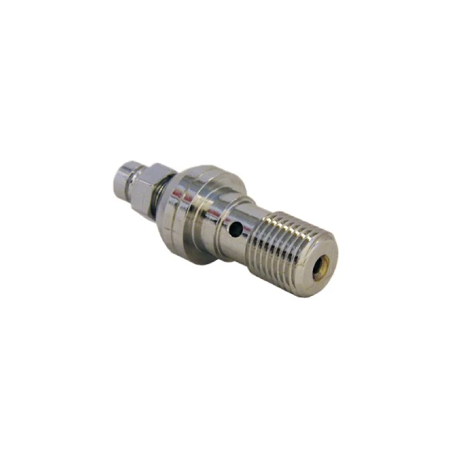 Parafuso com purgador M10x1 cromado Evok